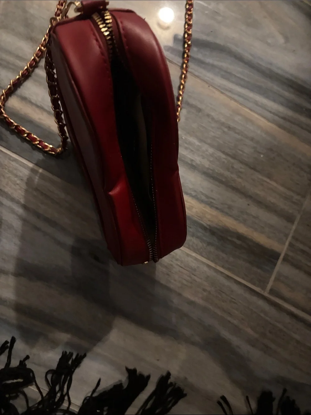 torrid Burgundy Braided Strap Sand